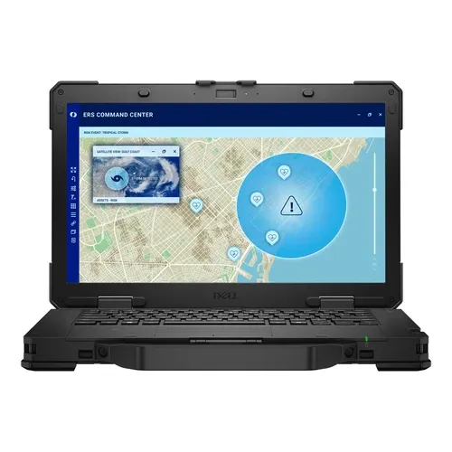 Laptop Dell Pro Rugged 14 Touch Ultra 7-165U 32GB RAM 1 TB SSD Windows 11 Pro 5 Years Prosupport Plus