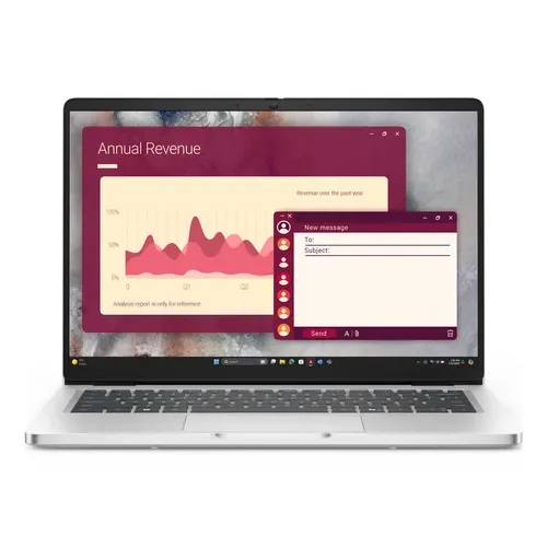 Laptop Dell Pro 14 PC14250 Ultra 5, 16 GB RAM DDR5, 512 GB SSD, ProSupport Plus