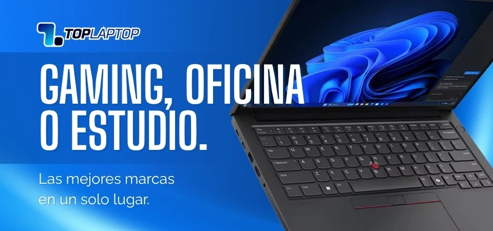 Laptops para empresa, oficina y alto desempeño